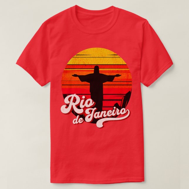 Camiseta Cristo do Círculo do Rio de Janeiro (Frente do Design)