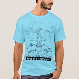 Camiseta Cristo do T-Shirt do Redentor