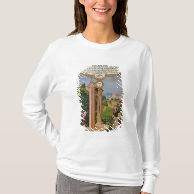 Camiseta Cristo e a mulher de Samaria no poço de Jacob (Frente)