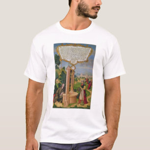 Camiseta Cristo e a mulher de Samaria no poço de Jacob