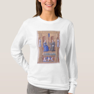 Camiseta Cristo e a Virgem Maria Enthroned
