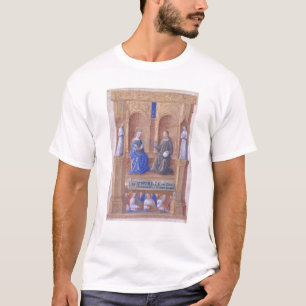 Camiseta Cristo e a Virgem Maria Enthroned