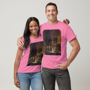 Camiseta Cristo e o Adulteress por Rembrandt Harmensz.