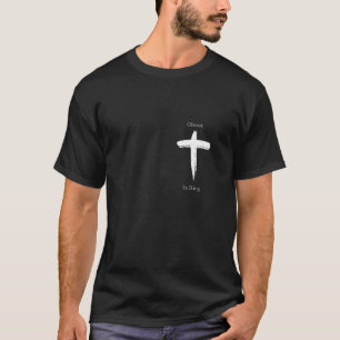 Camiseta Cristo é o rei Jesus Cristo Christian USA Cross