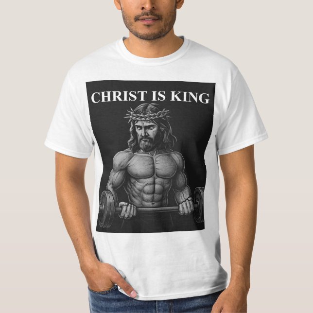 Camiseta Cristo é Rei (Frente)