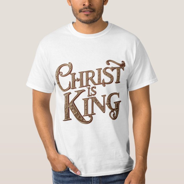 Camiseta Cristo é Rei (Frente)