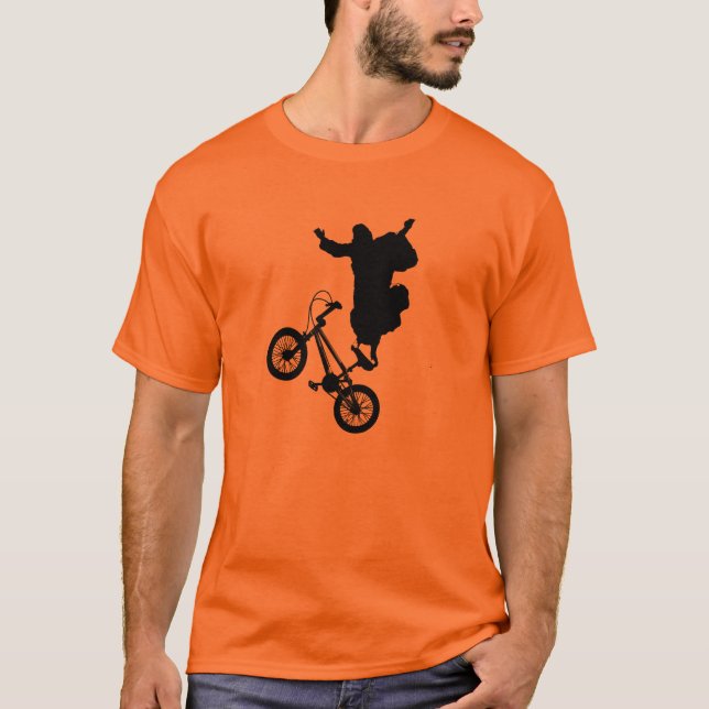 Camiseta Cristo em uma bicicleta! (Frente)