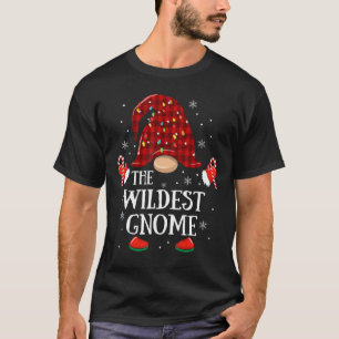 Camiseta Cristo Familiar de Xadrez Búfalo Selvagem de Gnomo