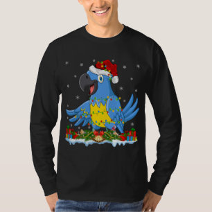 Camiseta Cristo Macaw Lover Family Matando Santa Hat Macaw