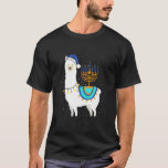 Camiseta Cristo Menorah Hanukkah Llama Cute Alpaca Chanukah<br><div class="desc">Menorah Hanukkah Llama Cute Alpaca Chanukah Natal Pajama</div>