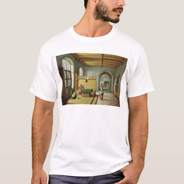 Camiseta Cristo na casa de Martha e de Mary (Frente)
