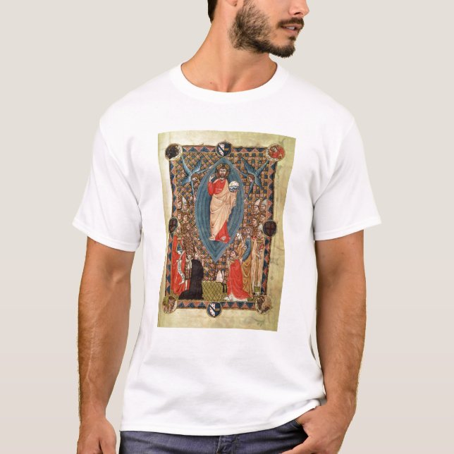 Camiseta Cristo na majestade com santos (Frente)