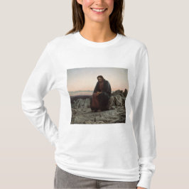 Camiseta Cristo na Natureza Selvagem (por Ivan Kramskoi)