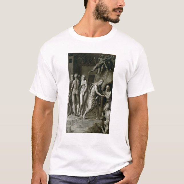 Camiseta Cristo no limbo (Frente)