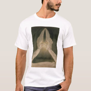 Camiseta Cristo no Sepulchre, guardado por anjos