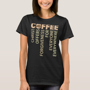 Camiseta Cristo Oferece Perdão Para Todos Em Todo Lugar