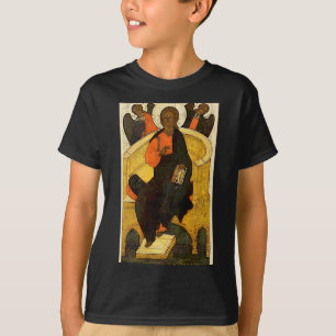 Camiseta Cristo Pantocrator Jesus Salvador Entronizado Cris