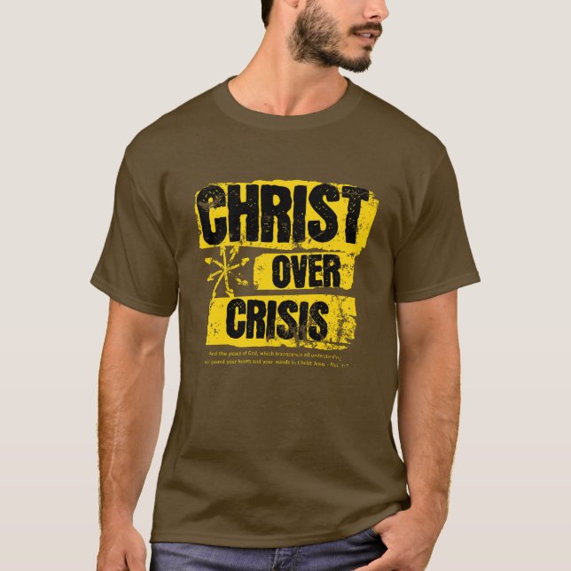 Camiseta Cristo por Crise (Frente)