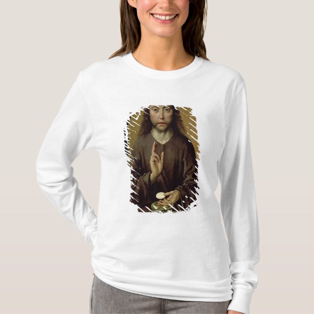Camiseta Cristo que abençoa 2 (Frente)