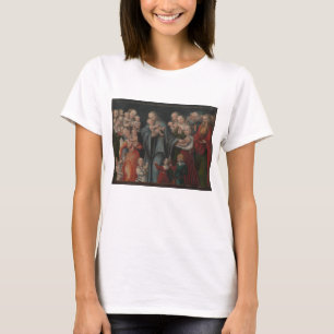Camiseta Cristo que abençoa as crianças