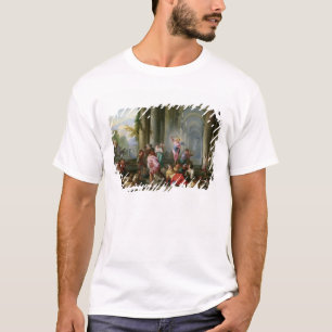 Camiseta Cristo que conduz os comerciantes do templo
