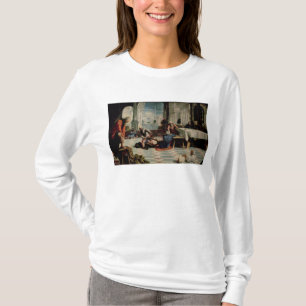 Camiseta Cristo que lava os pés dos discípulo