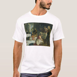 Camiseta Cristo que lava os pés dos discípulo, c.1547