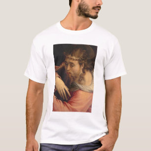 Camiseta Cristo que leva a cruz, 1540-45 (óleo no painel)