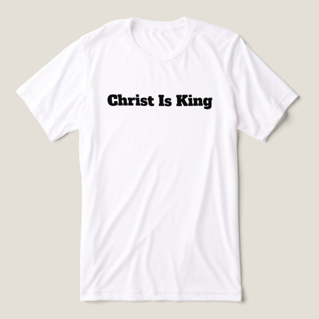 Camiseta. Cristo Rei (Design frontal)