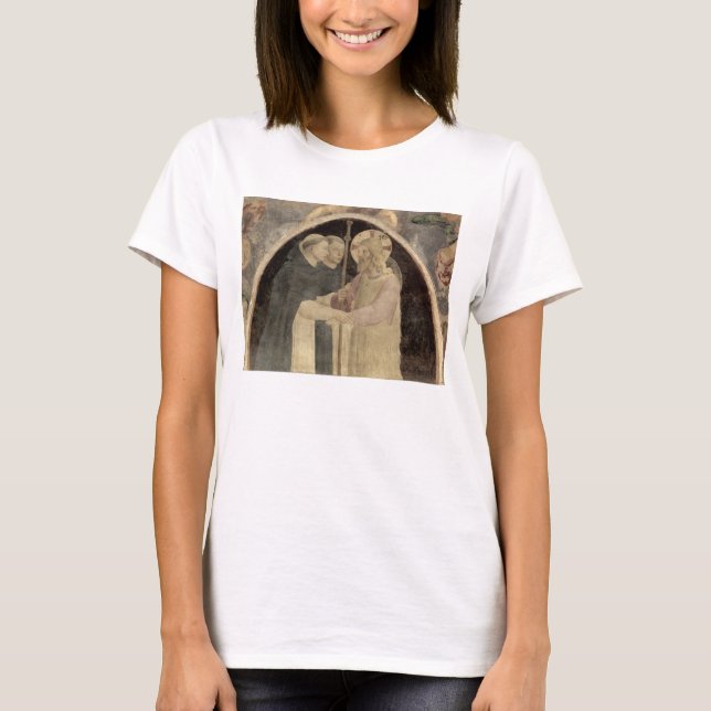 Camiseta Cristo saúda dois Amigos dominicanos (afresco) (de (Frente)
