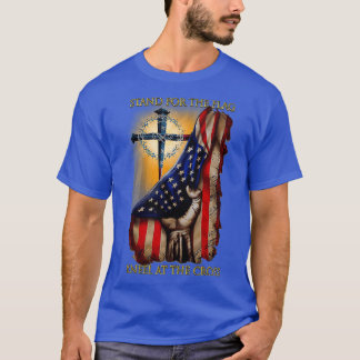 Camiseta Cristos Cristãos De Bandeira Jesus