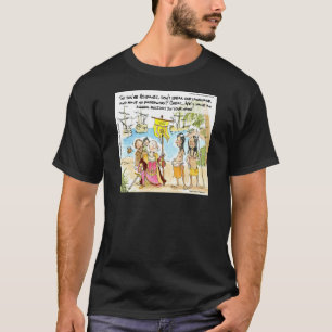Camiseta Cristóvão Colombo Imigra Para a América Divertido