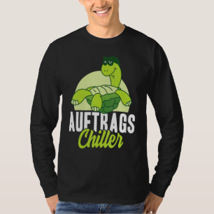 Camiseta Critério de tartaruga de relaxamento de refrigerad
