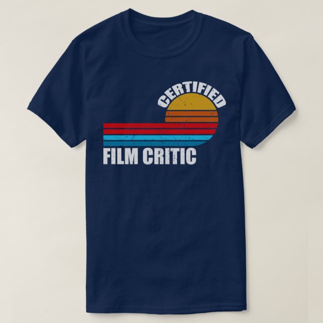 Camiseta crítico certificado (Frente do Design)