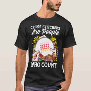 Camiseta Críticos Cruzados São Pessoas Que Contam Stitchi C
