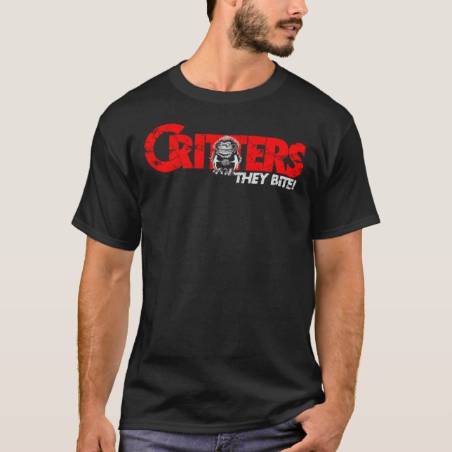 Camiseta Critters (Dark) Classic T-Shirt (Frente)