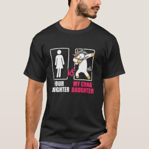 Camiseta Crna Daughn Unicorn Certified Nurse Anestthetist