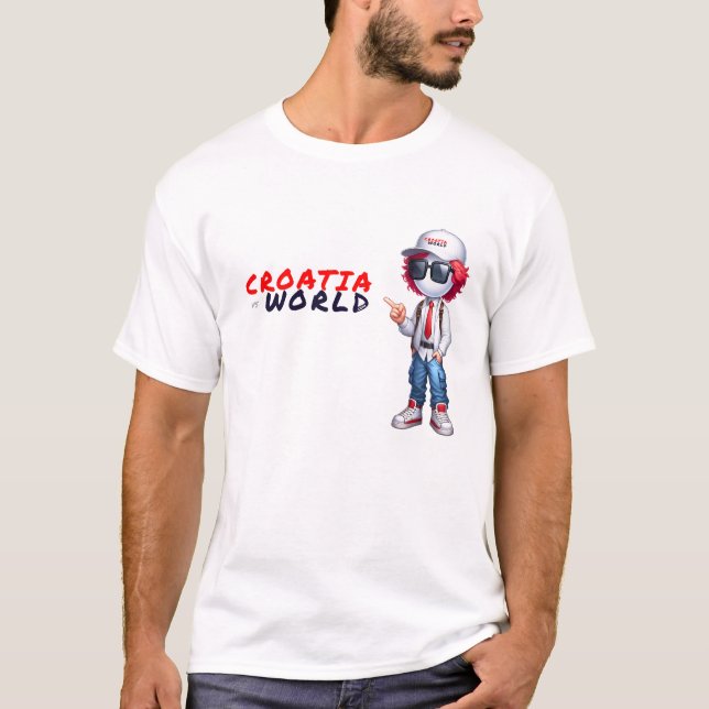 Camiseta CRO@ - Branco Básico (Frente)