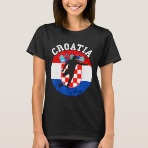 Camiseta Croácia Croata Futebol Croácia Bandeira Hrvatska S