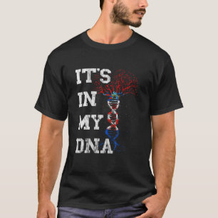 Camiseta Croácia Está na minha árvore de DNA Croata Roots C