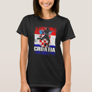 Camiseta Croácia Futebol Croácia Futebol Croácia Bandeira F