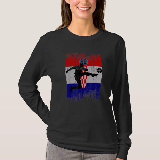 Camiseta Croácia Futebol croata (Frente)