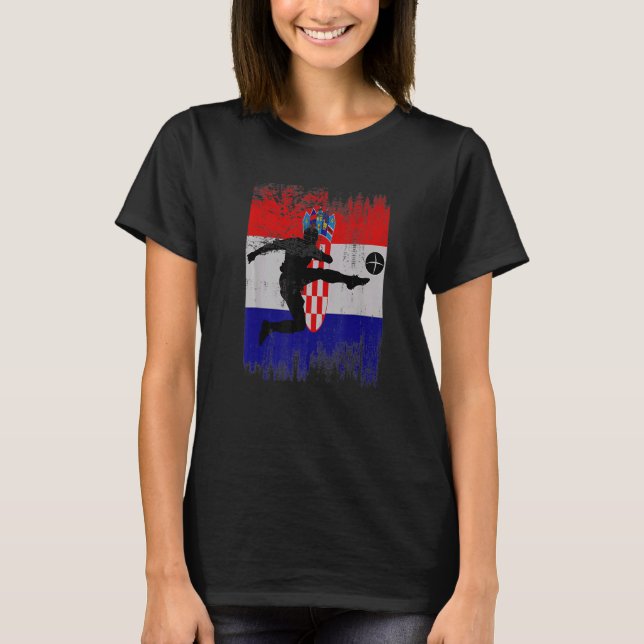 Camiseta Croácia Futebol croata (Frente)