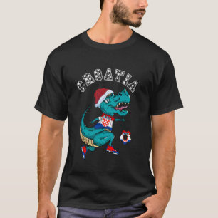Camiseta Croácia Menino de Natal Hrvatska Equipe de Futebol