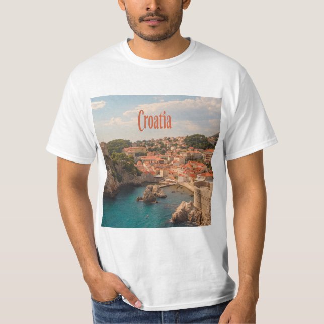 Camiseta Croácia Sudeste da Europa Zagreb (Frente)