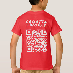 Camiseta CROÁCIAvs. Vermelho MUNDIAL