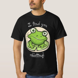 Camiseta Croak Couture, "Encontra-te a chorar!", T-Shirt