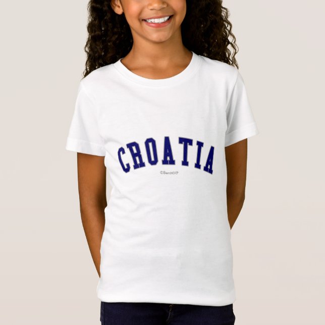 Camiseta Croatia (Frente)