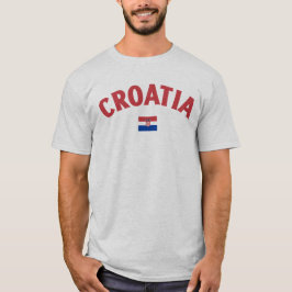 Camiseta Croatia Flag