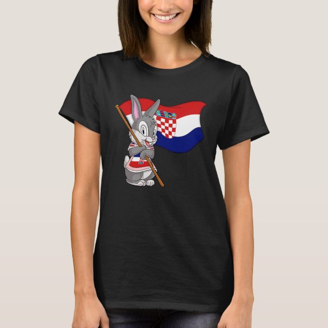 Camiseta Croatia Rabbit (Frente)